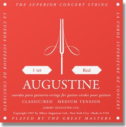 Nylon guitar strings Augustine Classic Red Normal Tension - Set of strings