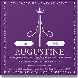 Nylon guitar strings Augustine Regal High Gold / Nylon-Gold - Set of strings