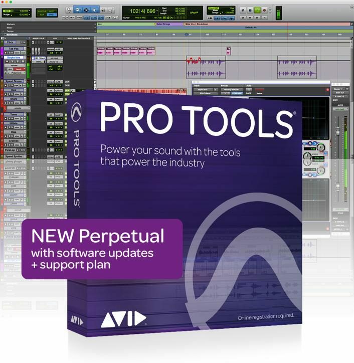 PRO TOOLS PERPETUAL LICENCE Protools avid software Avid