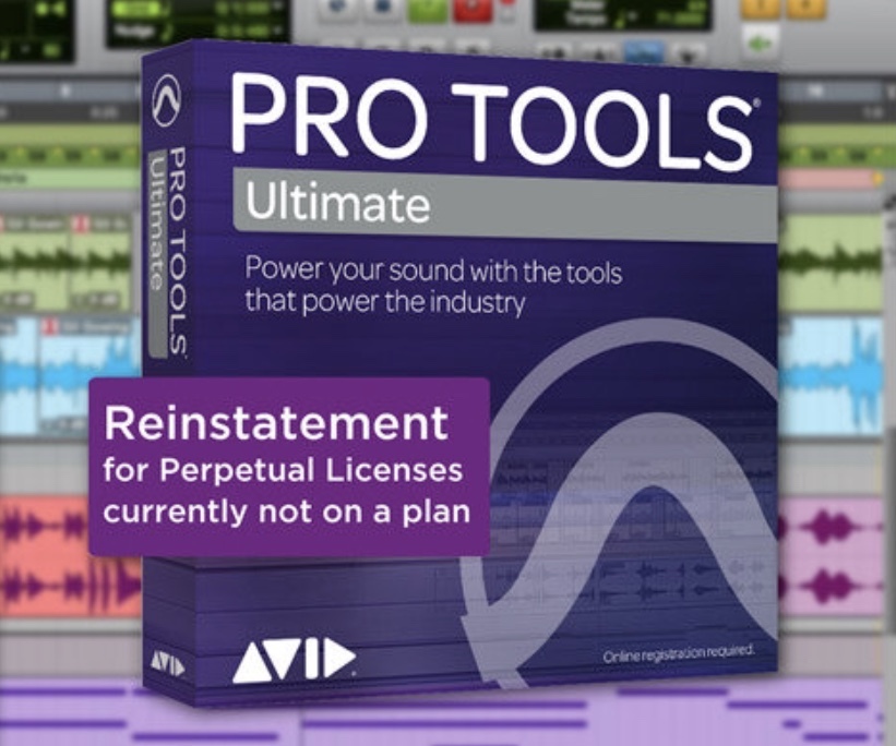 Avid Pro Tools Ultimate Reinstatment - Protools avid software - Main picture