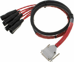 Multipair cable Avid DB25-XLRm Digisnake - 3.60m
