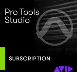 Sequencer sofware Avid Pro Tools Studio Subscription