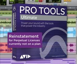 Sequencer sofware Avid PRO TOOLS ULTIMATE REINSTATMENT