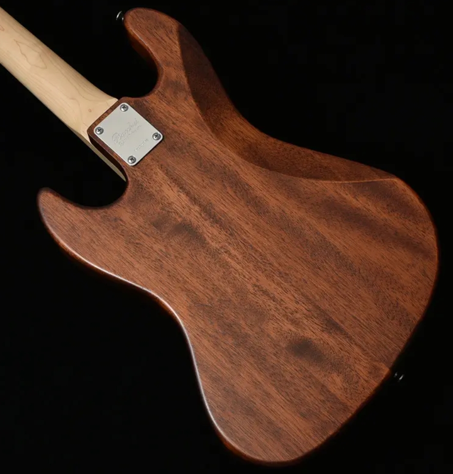 Bacchus Jt Wl4-bp/m Jap Tune Up Mn - Keiryu Blue Burst Satin - Solid body electric bass - Variation 1