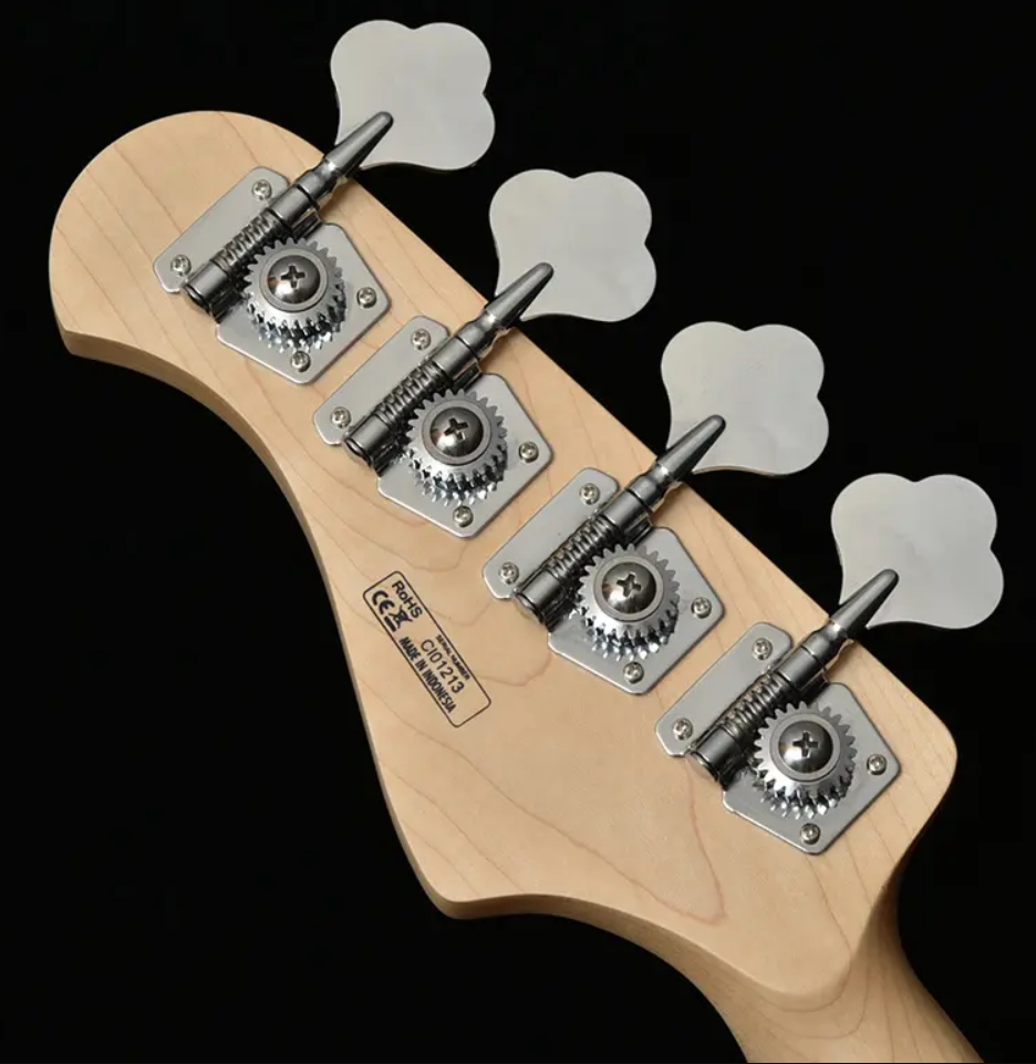 Bacchus Jt Wl4-bp/m Jap Tune Up Mn - Keiryu Blue Burst Satin - Solid body electric bass - Variation 2