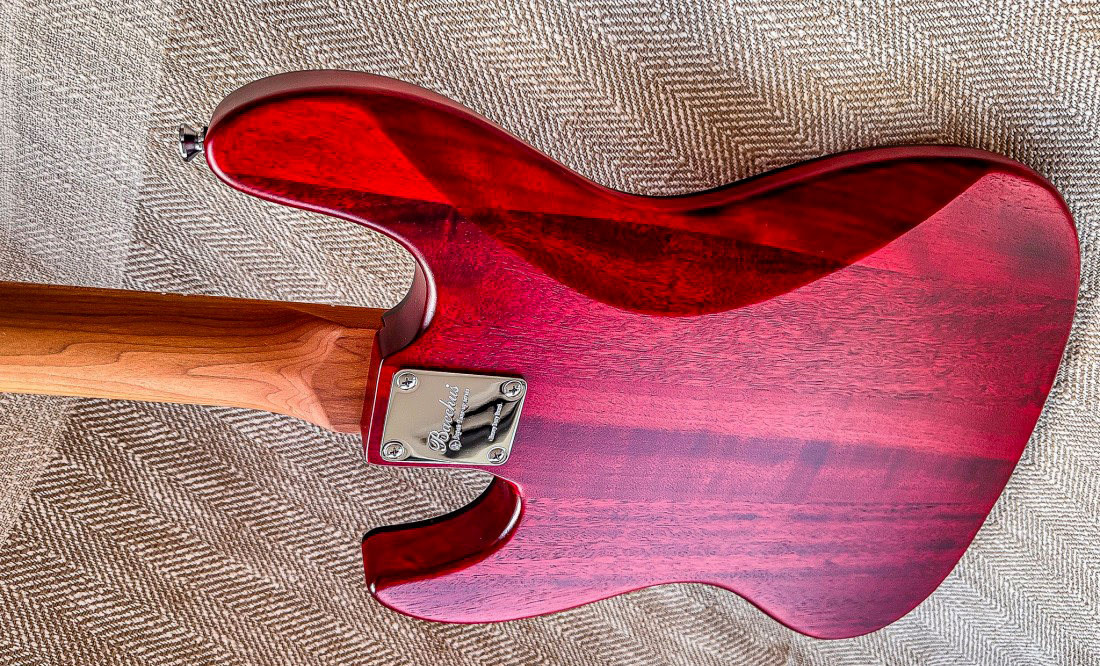 Bacchus Jt Wl4-qm Rsm/m Jap Tune Up Mn - Solid body electric bass - Variation 1