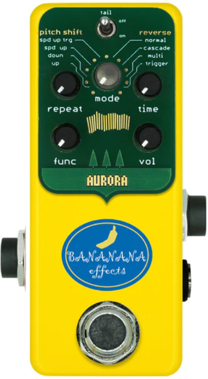 Bananana Effects Aurora Pitch Shift Delay - Reverb, delay & echo effect pedal - Main picture