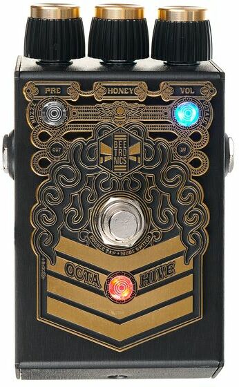 Beetronics Octahive V2 Octave/fuzz - Overdrive, distortion & fuzz effect pedal - Main picture