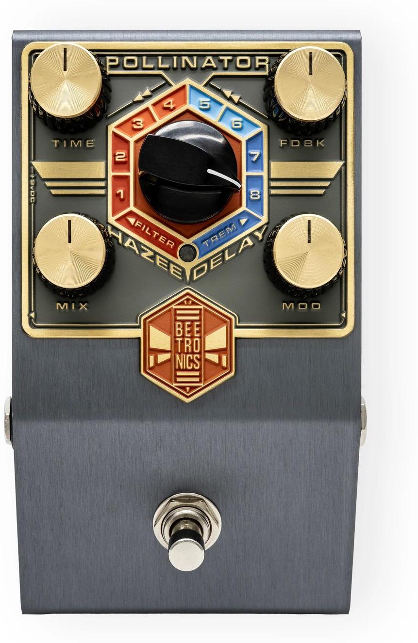 Beetronics Pollinator Hazee Delay - Reverb, delay & echo effect pedal - Main picture