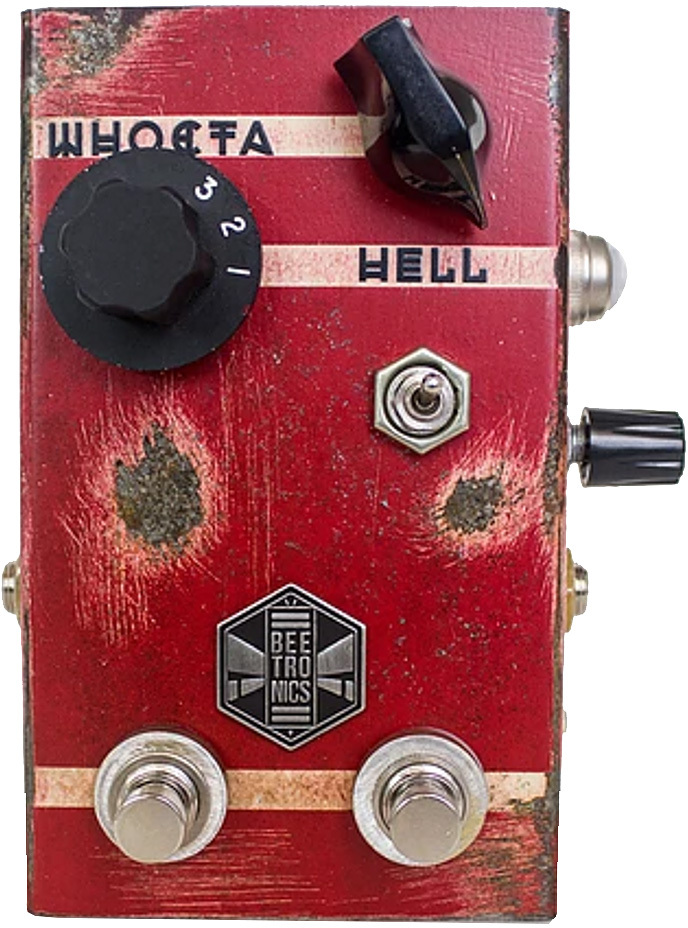 Beetronics Whoctahell Fuzz + Octave-down - Overdrive, distortion & fuzz effect pedal - Main picture