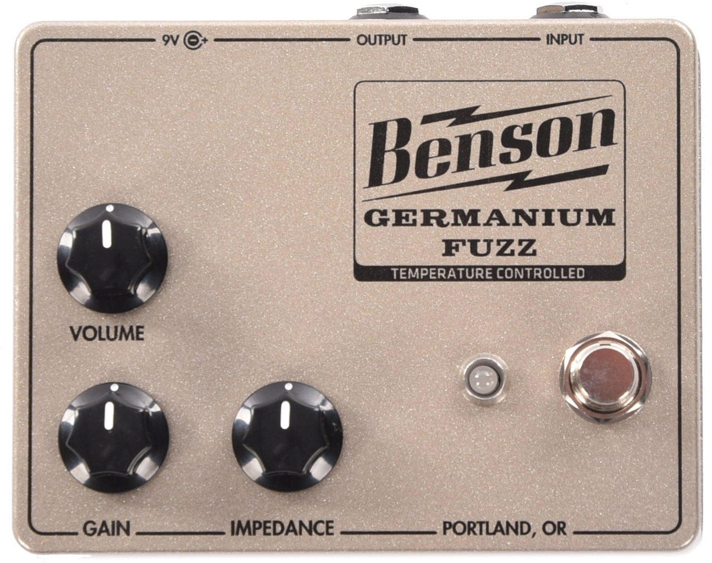 Benson Amps Germanium Fuzz Champagne - Overdrive, distortion & fuzz effect pedal - Main picture