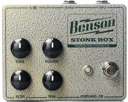 Overdrive, distortion & fuzz effect pedal Benson amps Stonk Box Fuzz