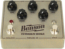 Overdrive, distortion & fuzz effect pedal Benson amps STORKN B0KS LTD FUZZ