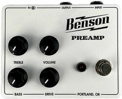 Electric guitar preamp Benson amps Tuxedo Preamp