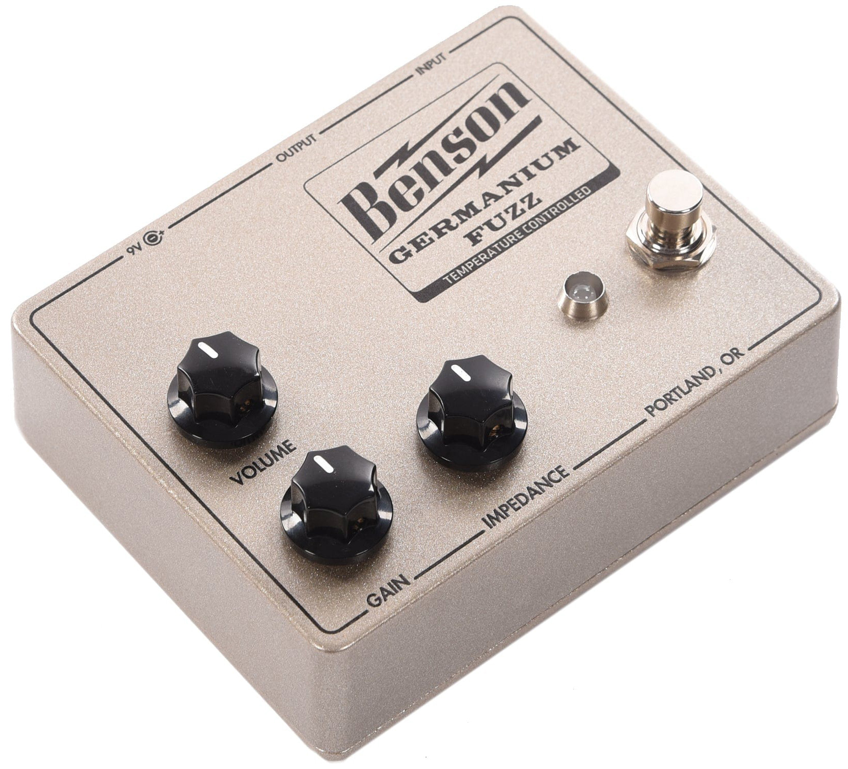 Benson Amps Germanium Fuzz Champagne - Overdrive, distortion & fuzz effect pedal - Variation 1