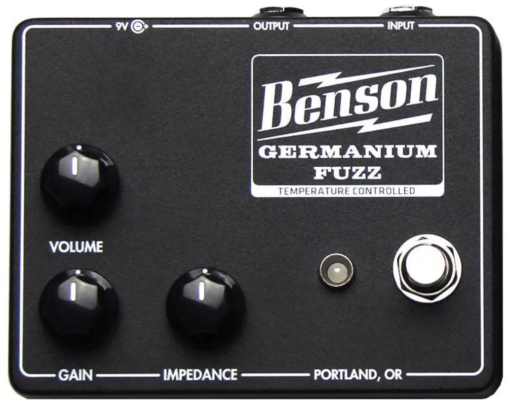 Benson amps Germanium Fuzz   Studio Black Overdrive, distortion