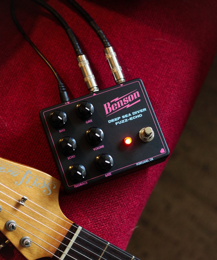 Benson Amps Jessica Dobson Deep Sea Diver Fuzz Echo Signature - Overdrive, distortion & fuzz effect pedal - Variation 2