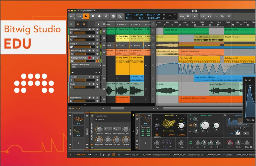 Bitwig Studio Edu - Sequencer sofware - Main picture