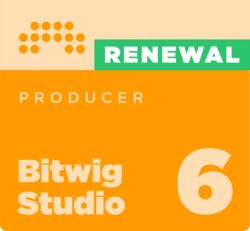 Sequencer sofware Bitwig Studio Producer (12 Month Upgrade Plan)