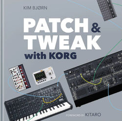 Book & score for piano & keyboard Bjooks PATCH & TWEAK with KORG