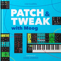 Book & score for piano & keyboard Bjooks PATCH & TWEAK with Moog
