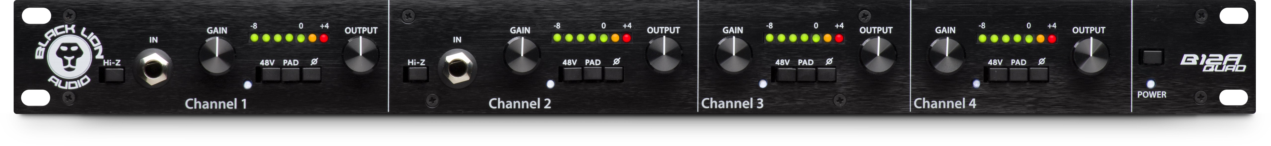 Black Lion Audio B12a Quad - Preamp - Variation 2