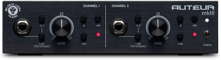Black Lion Audio Auteur Mk3 - Preamp - Main picture