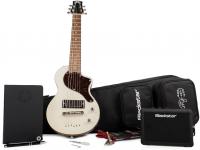 Carry-on Travel Guitar Deluxe Pack - white
