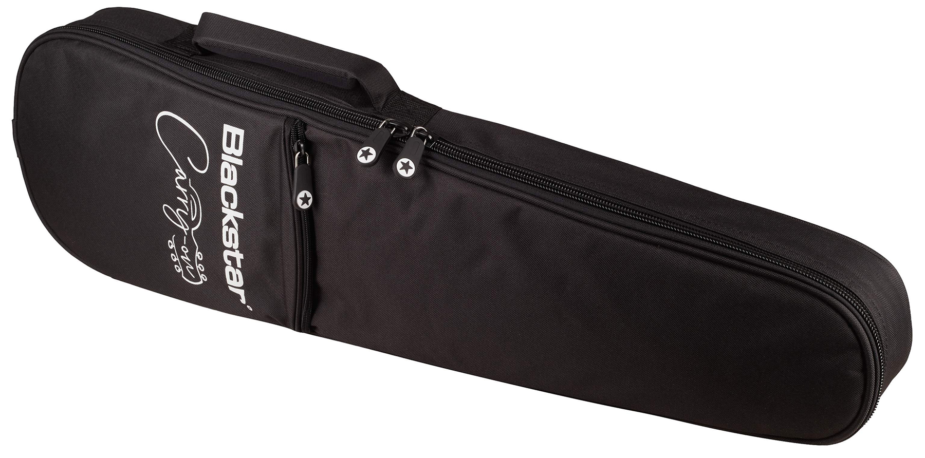 Blackstar Carry-on Travel Guitar +housse - Jet Black - Travel & mini electric guitar - Variation 4