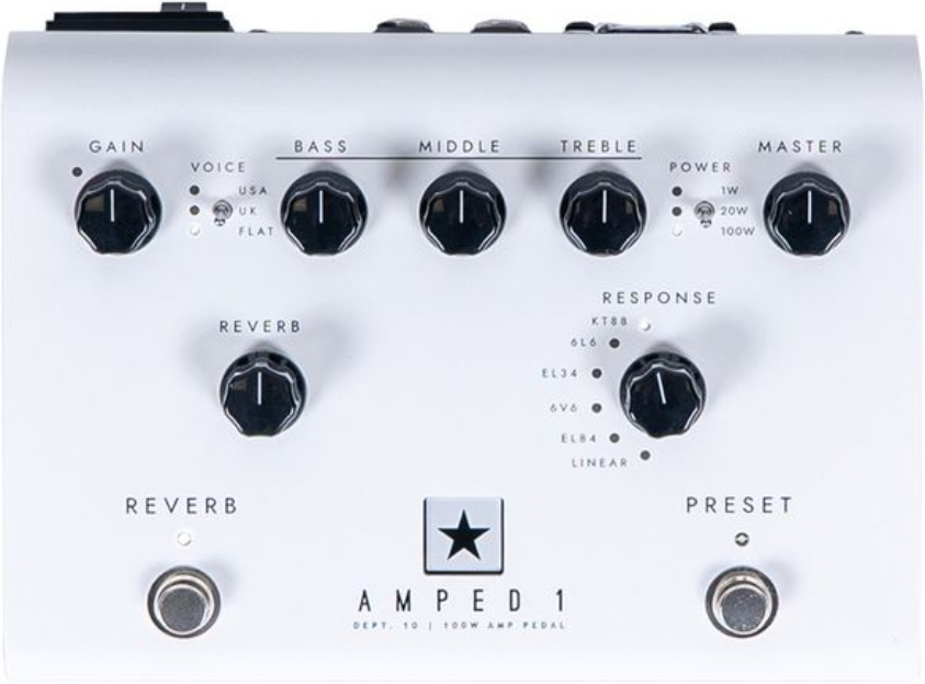 Blackstar Dept. 10 Amped 1 Guitar Amp Pedal 1/20/100w - Electric guitar power amp - Main picture