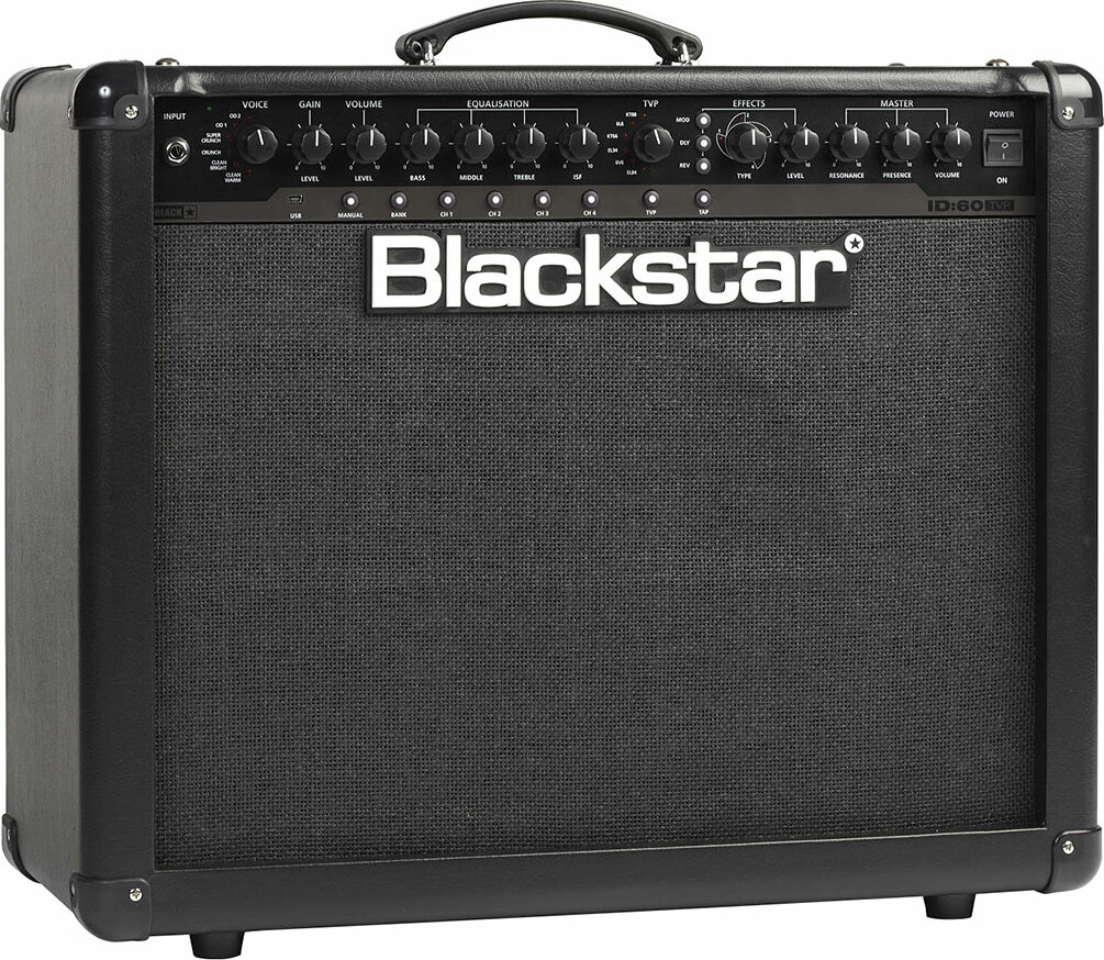 Blackstar Id60tvp 60w 1x12 Black - Electric guitar combo amp - Main picture