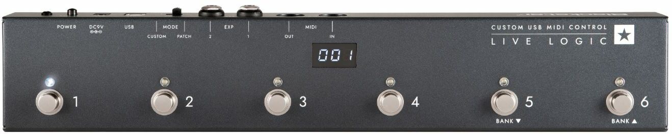 Blackstar Live Logic Midi Controller - MIDI footswitch - Main picture