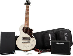Electric guitar set Blackstar Carry-on Travel Guitar Deluxe Pack - White