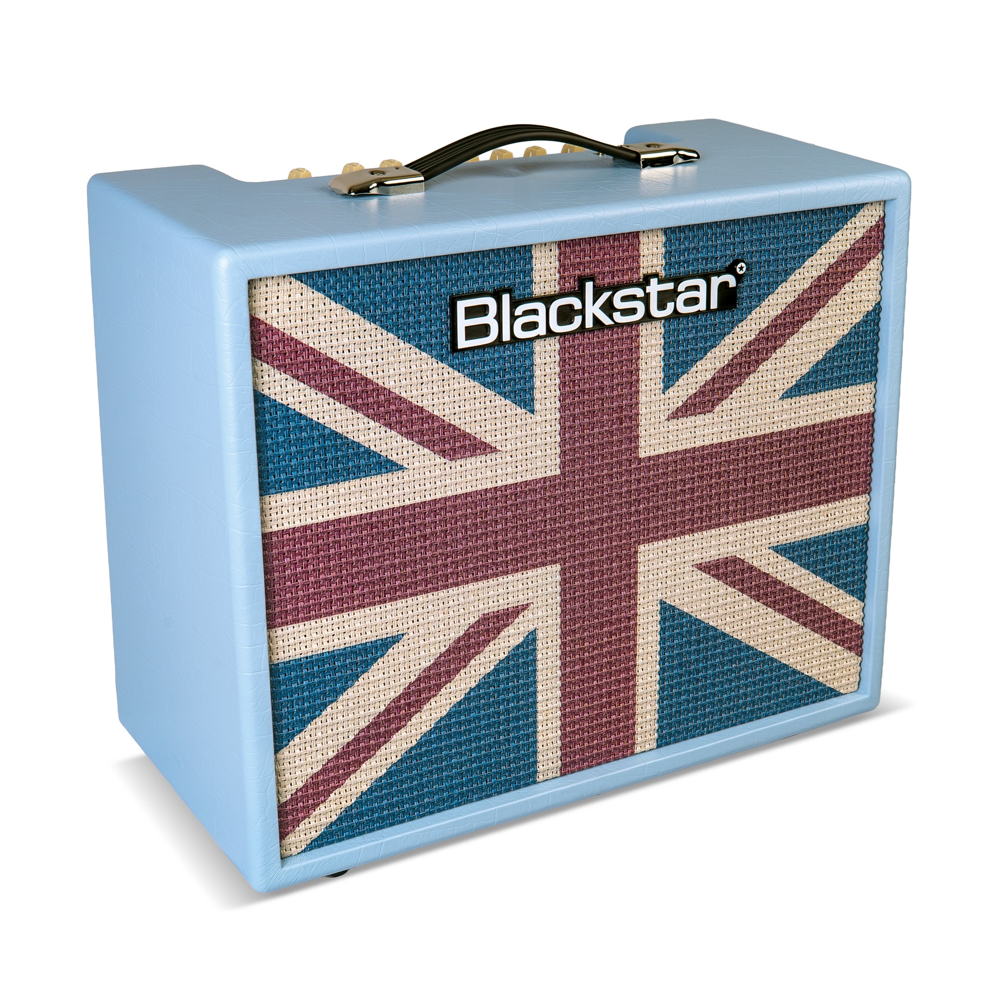 Blackstar Debut 50r Baby Blue Union Flag - Electric guitar combo amp - Variation 1