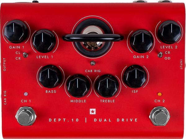 Overdrive, distortion & fuzz effect pedal Blackstar Dept. 10 Dual Drive
