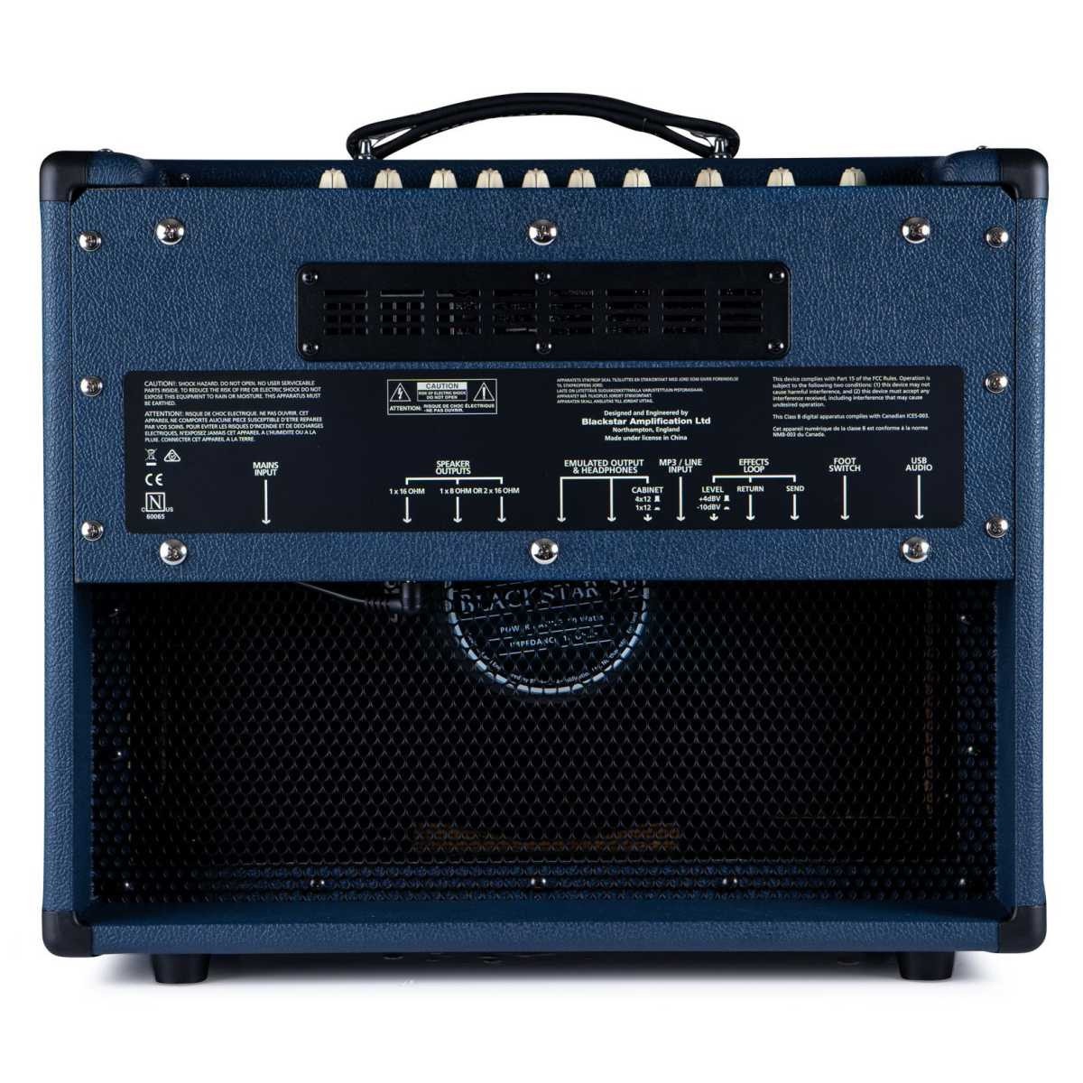 Blackstar Ht20r Mk2 20w 1x12 Trafalgar Blue - Electric guitar combo amp - Variation 1