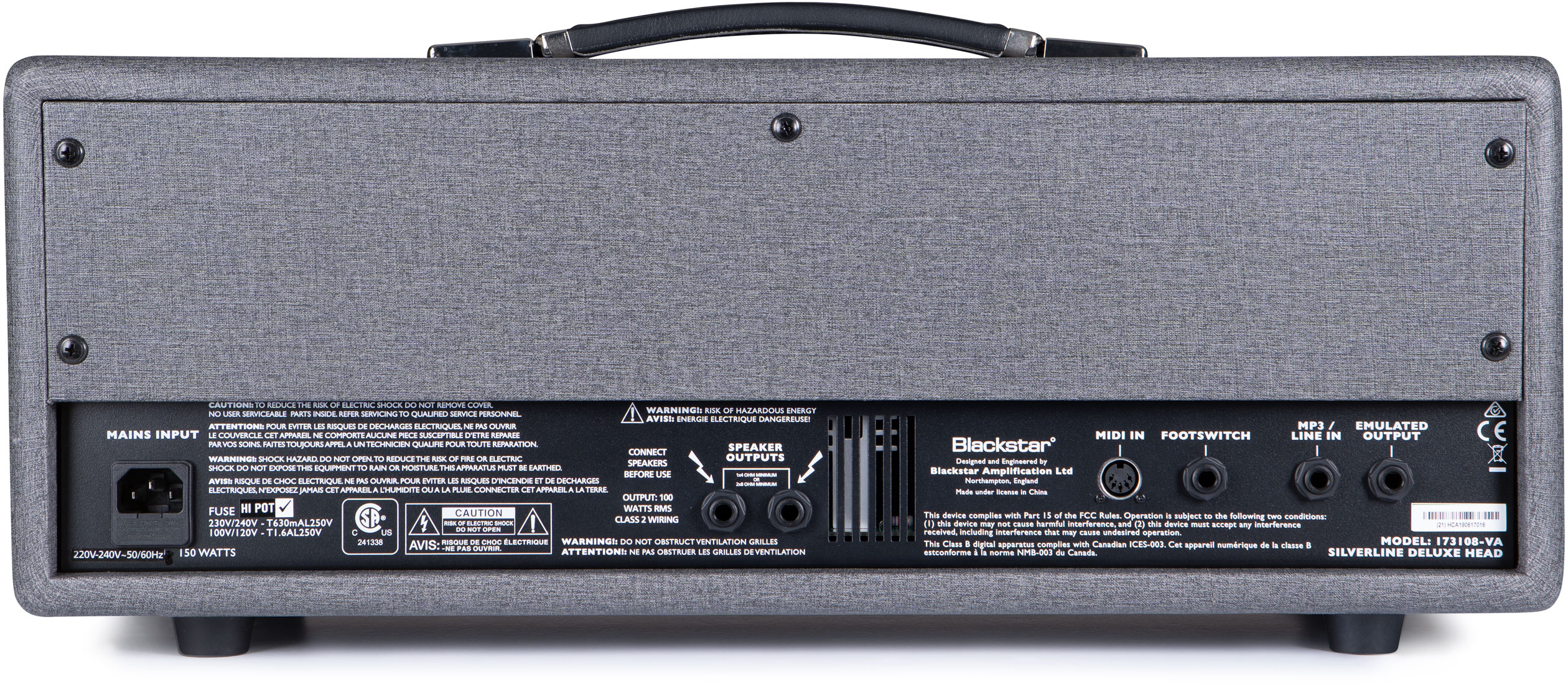 Blackstar Silverline Deluxe Head 100w - Electric guitar amp head - Variation 2