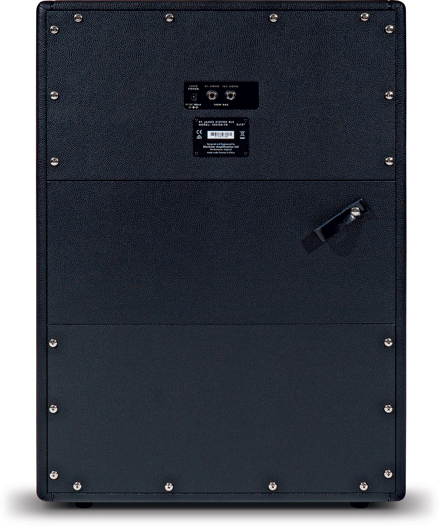 Blackstar St. James 212 Voc 2x12 140w 4/16-ohms Black - Electric guitar amp cabinet - Variation 2