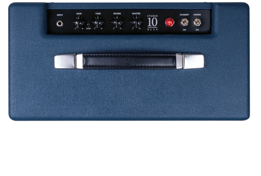 Blackstar Studio 10 El34 Ltd 10w 1x12 Royal Blue - Electric guitar combo amp - Variation 2