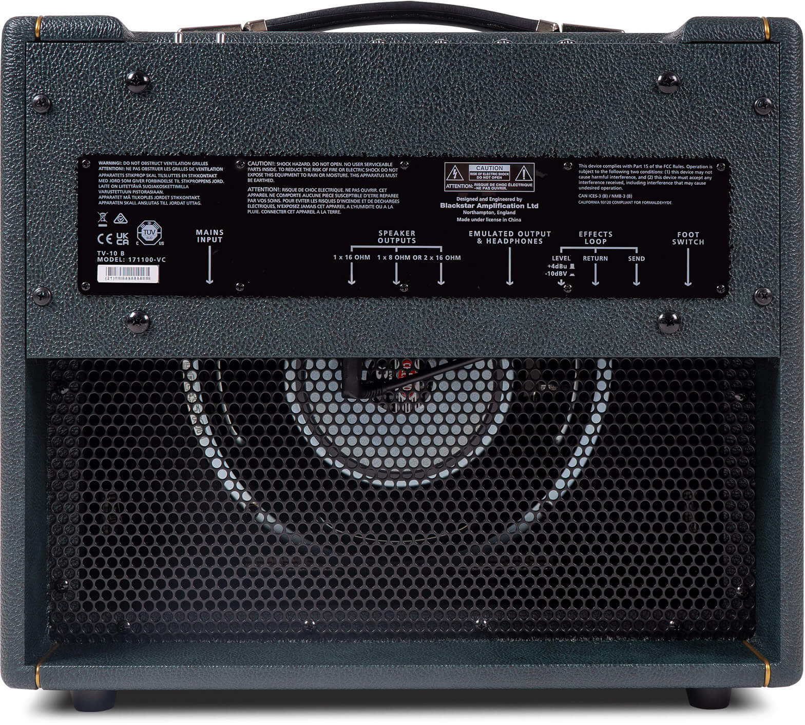 Blackstar Tv10b 1x12 Combo 10w El34 1x12 - Electric guitar combo amp - Variation 1