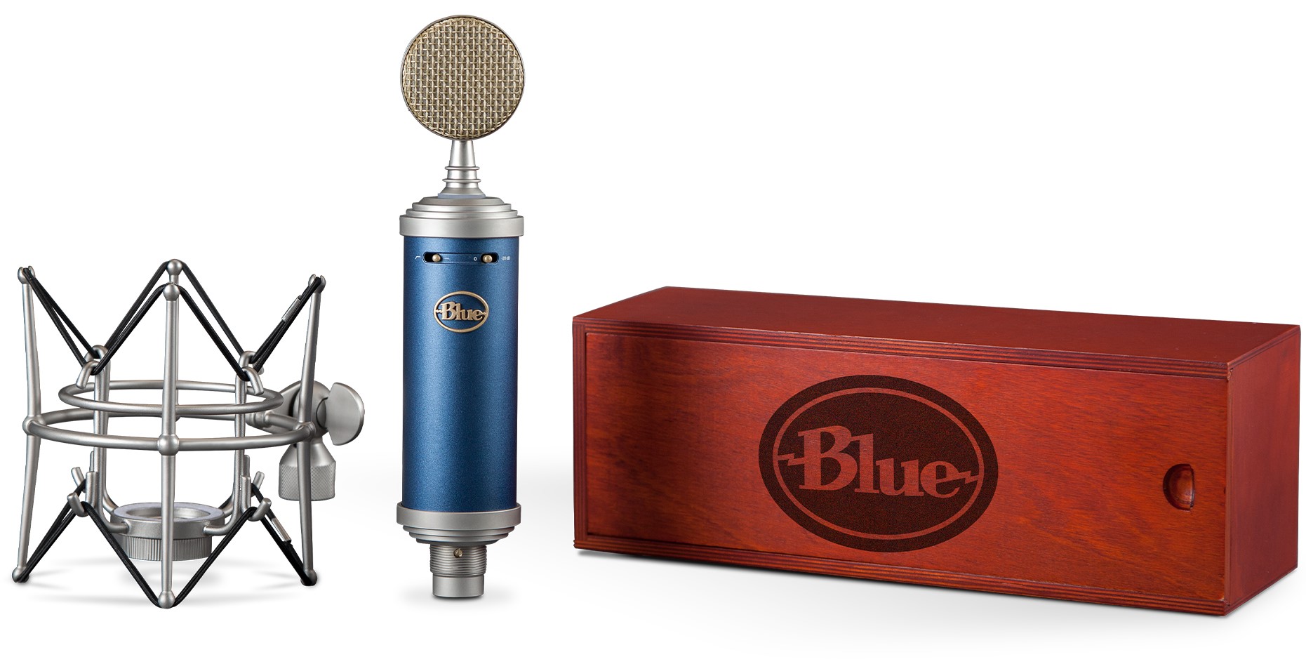 Blue Bluebird Sl + Blue Compass - Microphone pack with stand - Variation 3