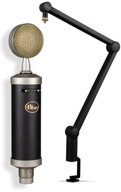 Blue Ember XLR microphone stands smaller and cheaper than a Yeti