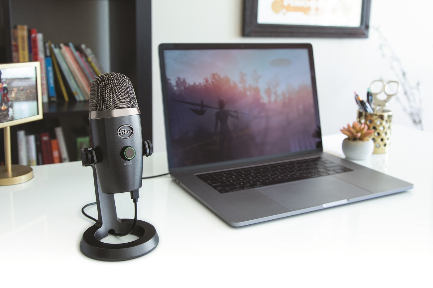 Blue Yeti Nano Premium USB Microphone for Recording & Streaming- Shadow Grey