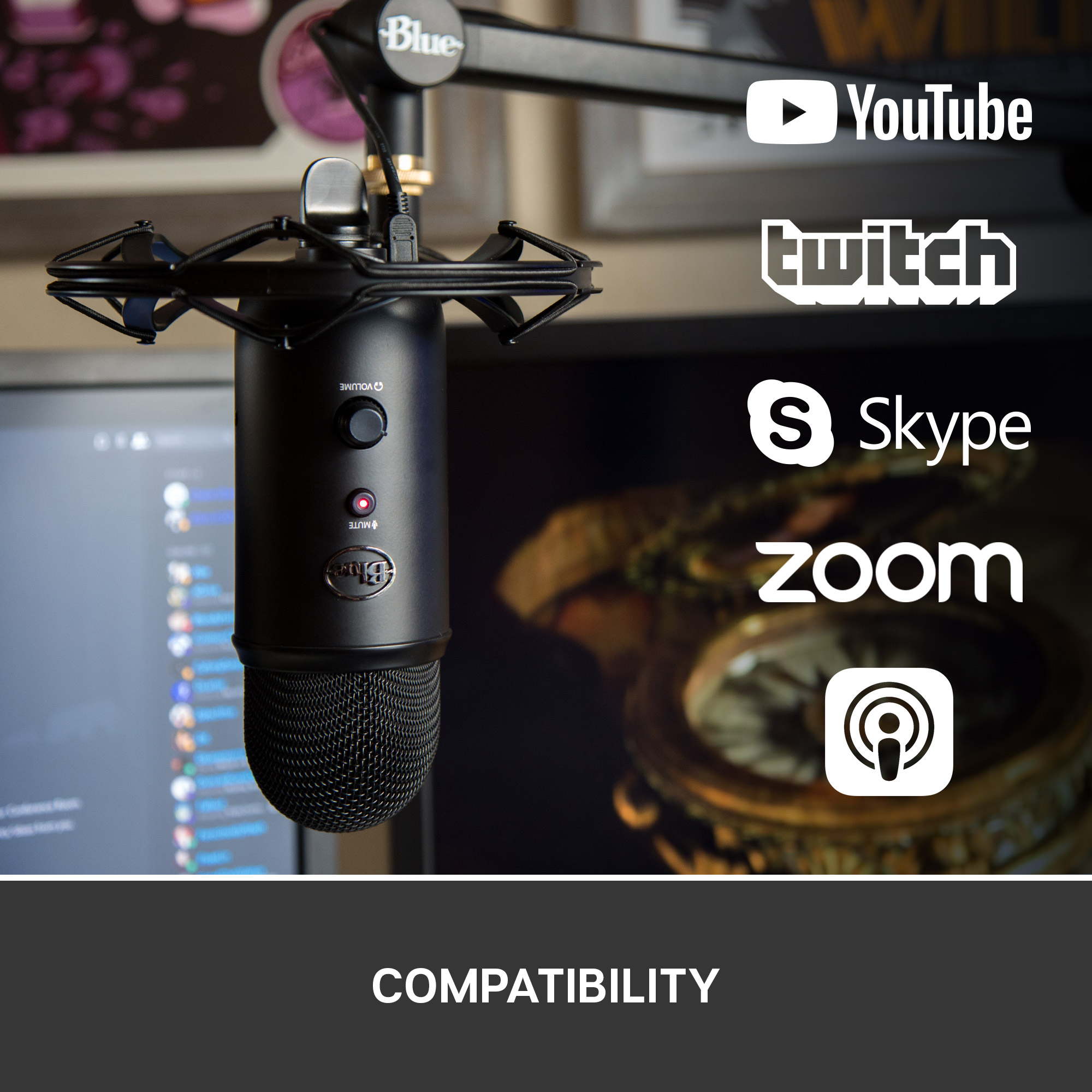 Blue Yeticaster - Microphone usb - Variation 7