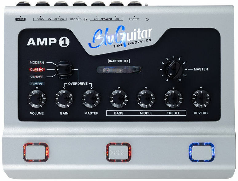 Bluguitar Amp 1 - Electric guitar preamp - Main picture