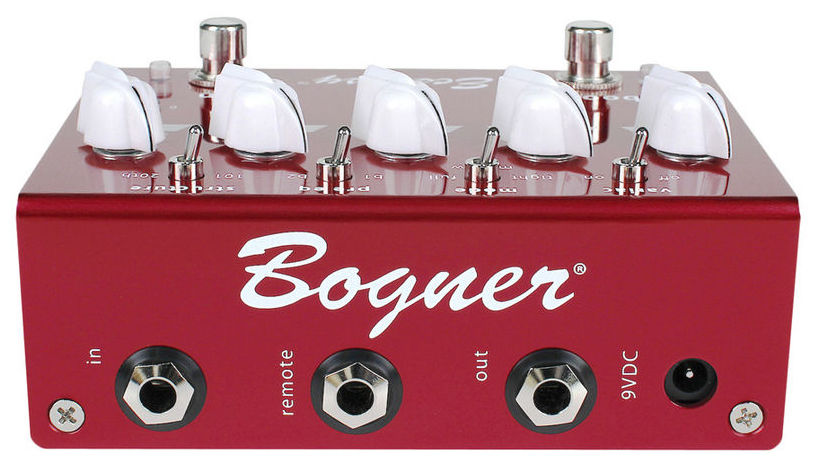 Bogner Ecstasy Red Overdrive, distortion & fuzz effect pedal