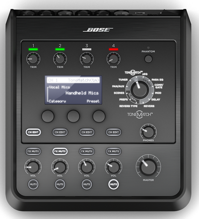 Analog mixing desk Bose T4S ToneMatch