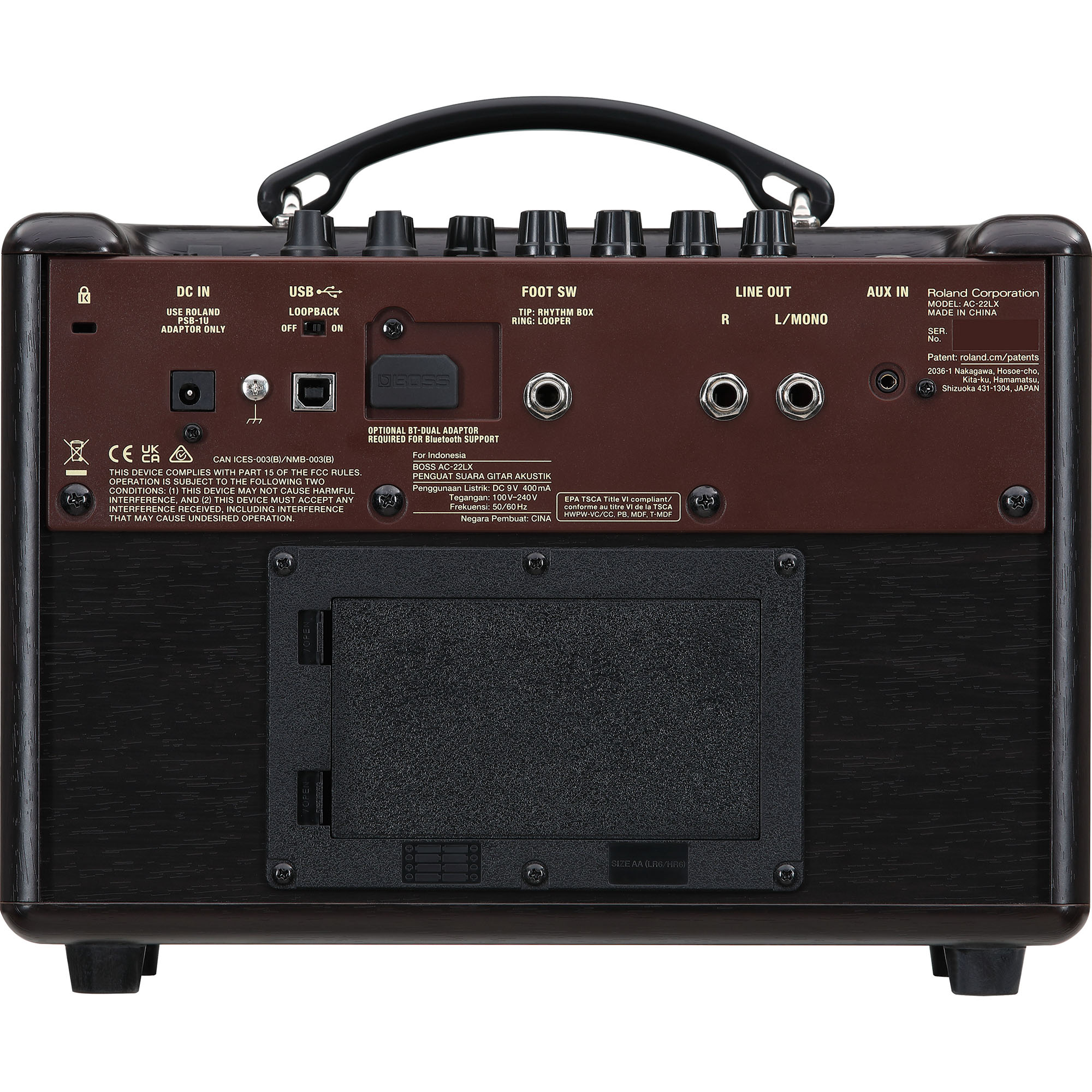 Boss Ac22 Lx Acoustic Combo 10w 1x8 - Acoustic guitar combo amp - Variation 2