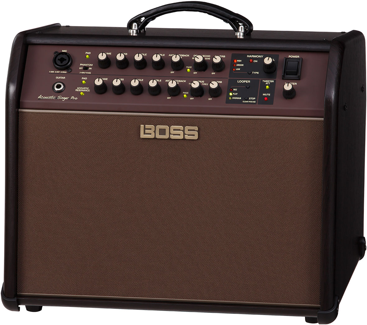 Boss Acoustic Singer Pro 120w 1x8 - Acoustic guitar combo amp - Variation 1