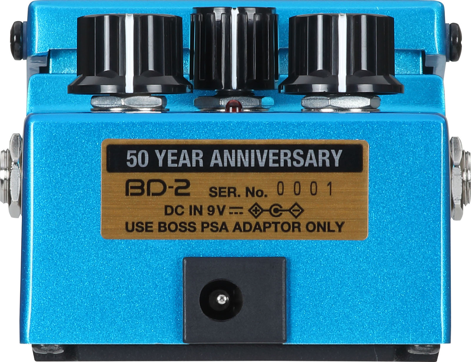 Boss Bd-2-b50a Blues Driver 50th Anniversary - Overdrive, distortion & fuzz effect pedal - Variation 1